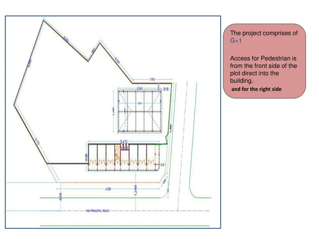 the project comprises of g 1