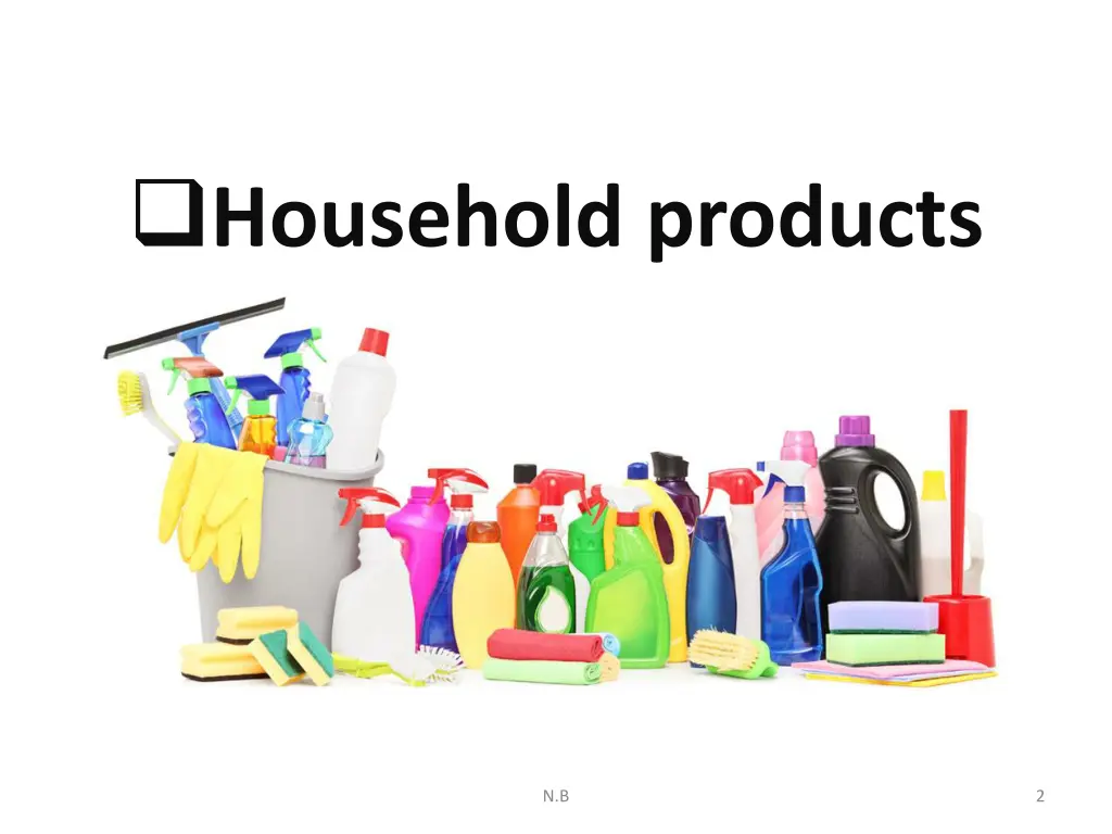 household products