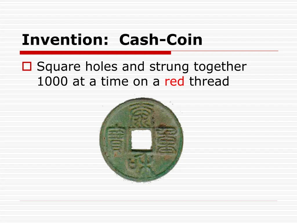 invention cash coin