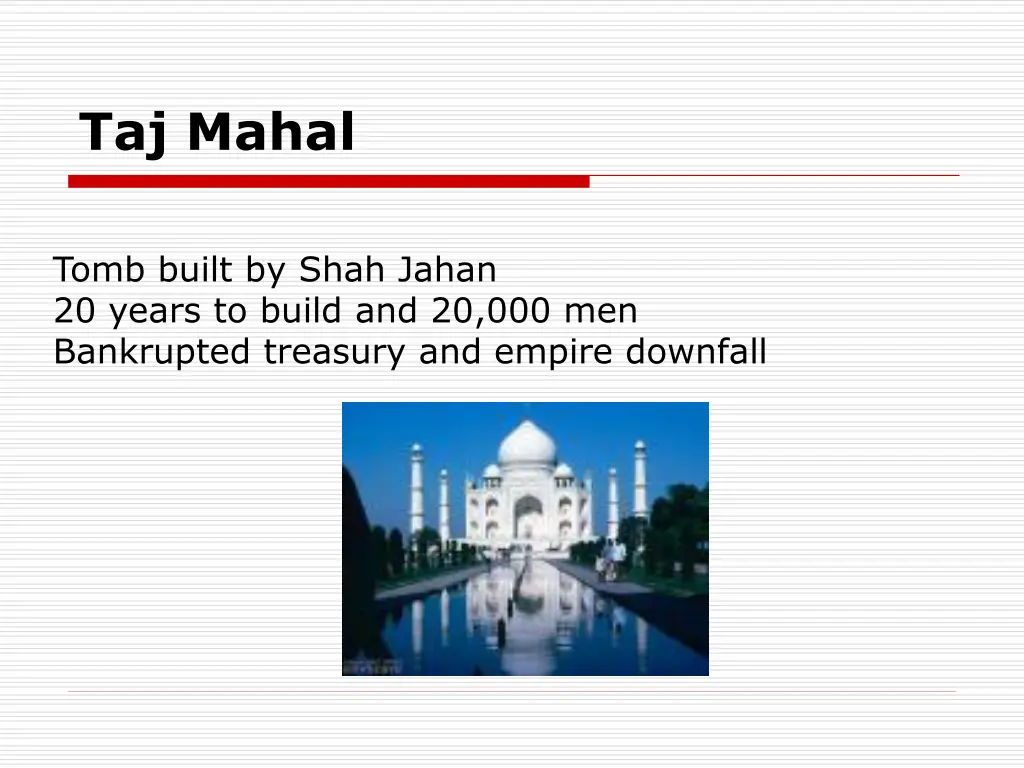 taj mahal