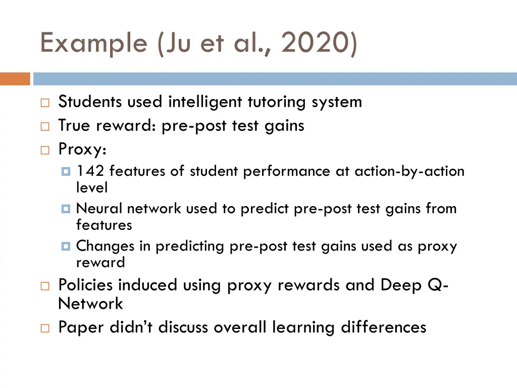 example ju et al 2020