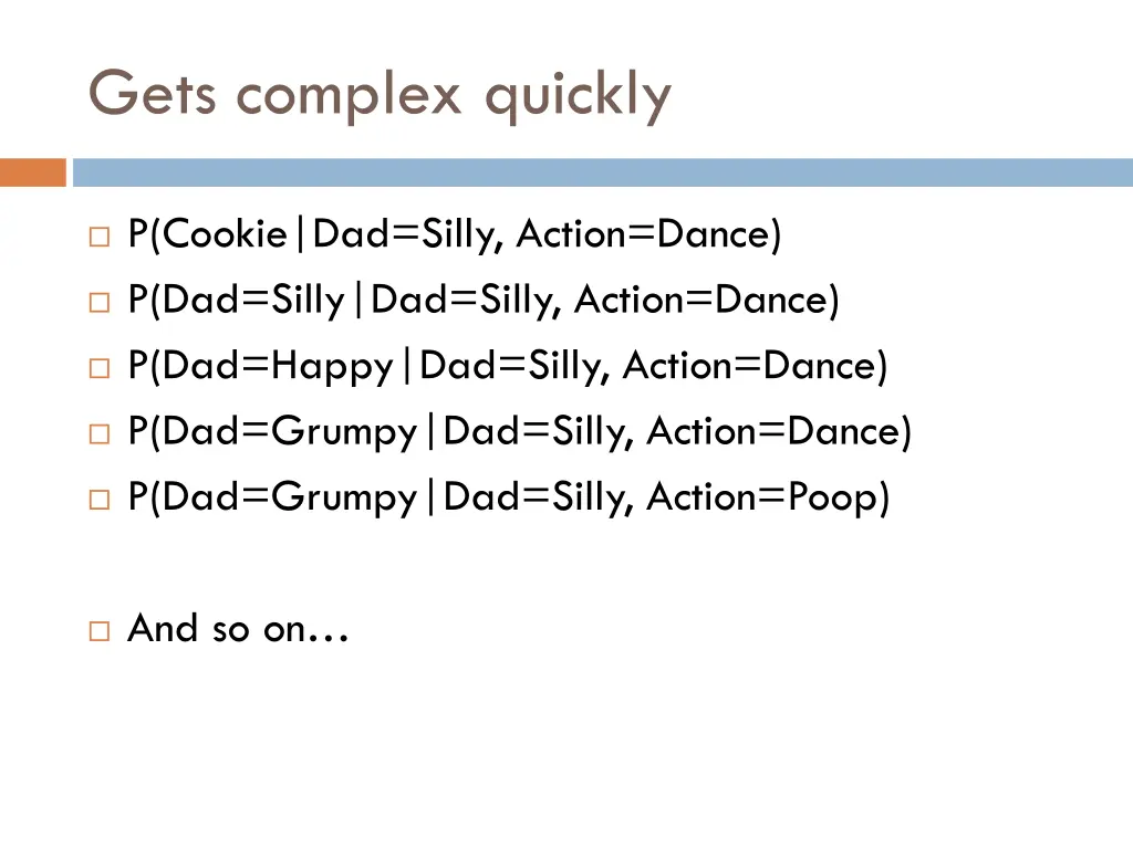 gets complex quickly