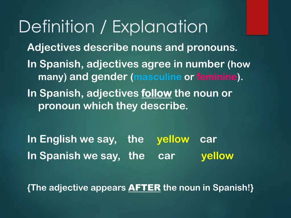 definition explanation