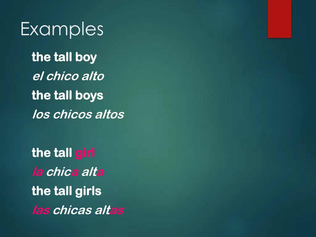 examples