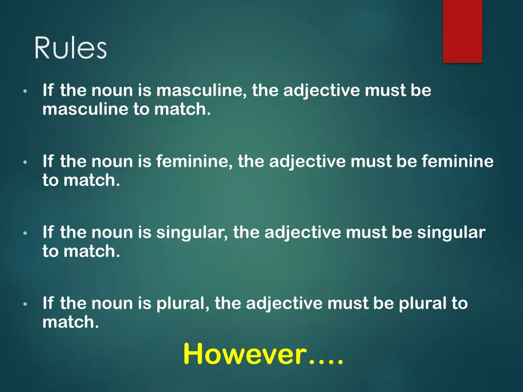 rules