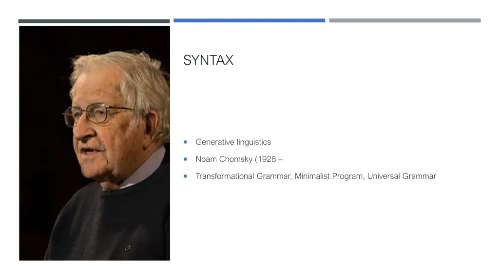 syntax