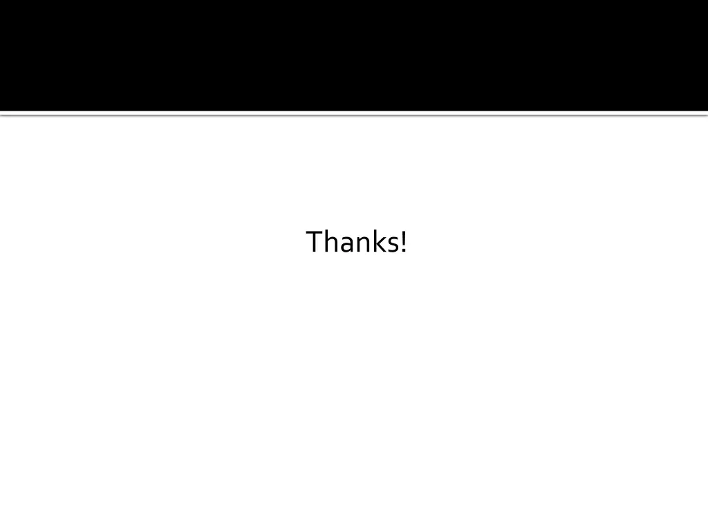 thanks