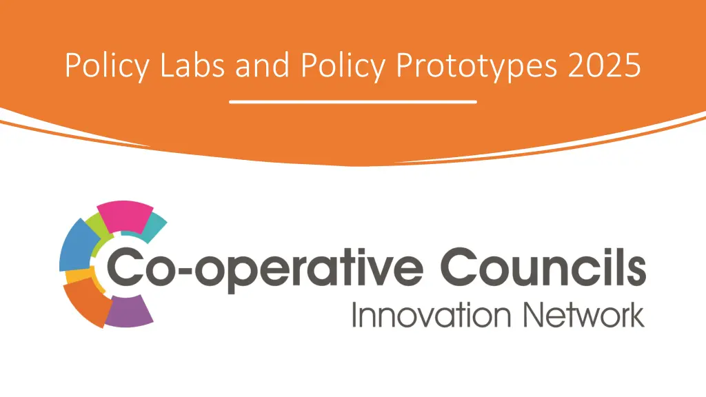 policy labs and policy prototypes 2025