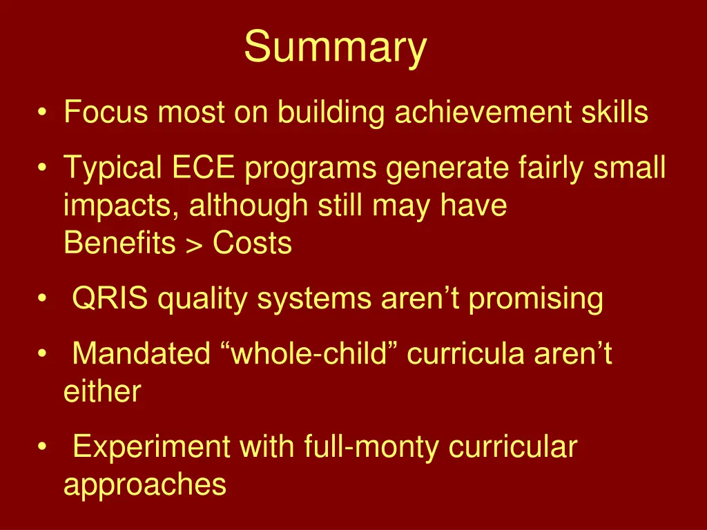 summary