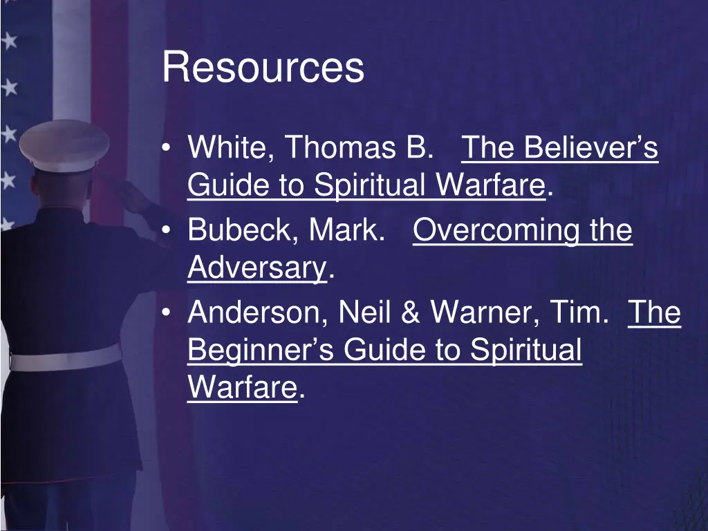 resources