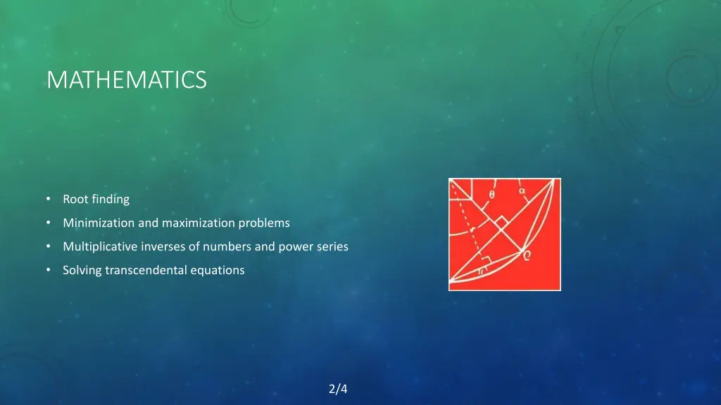 mathematics