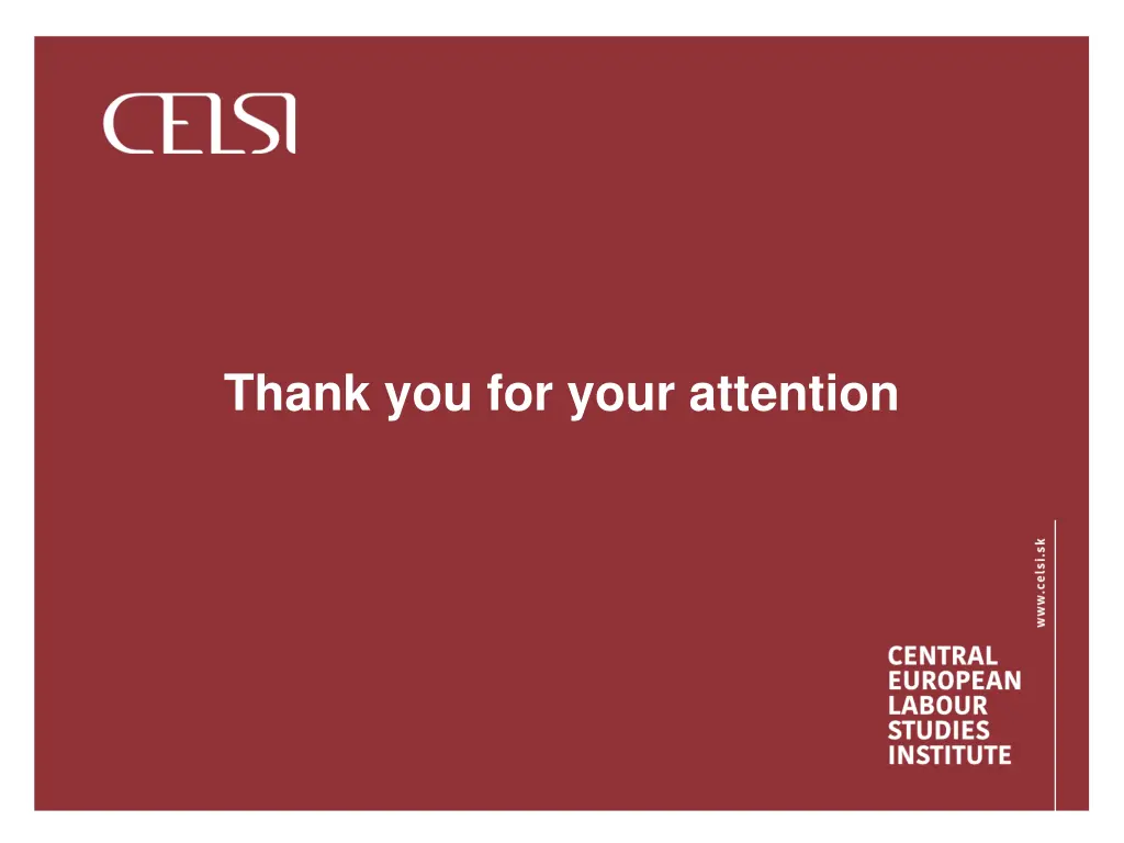 thank you for your attention