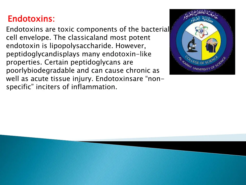 endotoxins endotoxins are toxic components