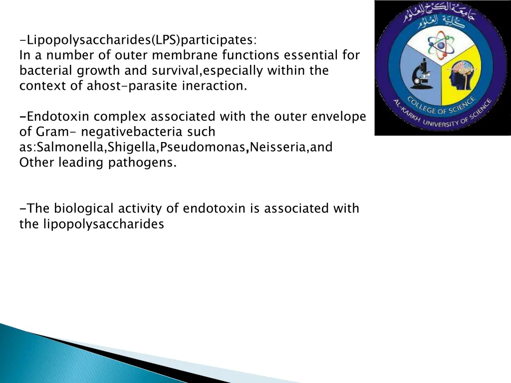 lipopolysaccharides lps participates in a number 1