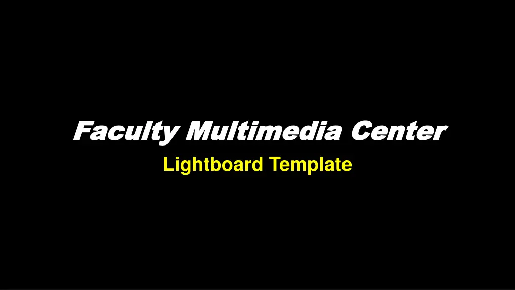 faculty multimedia center faculty multimedia