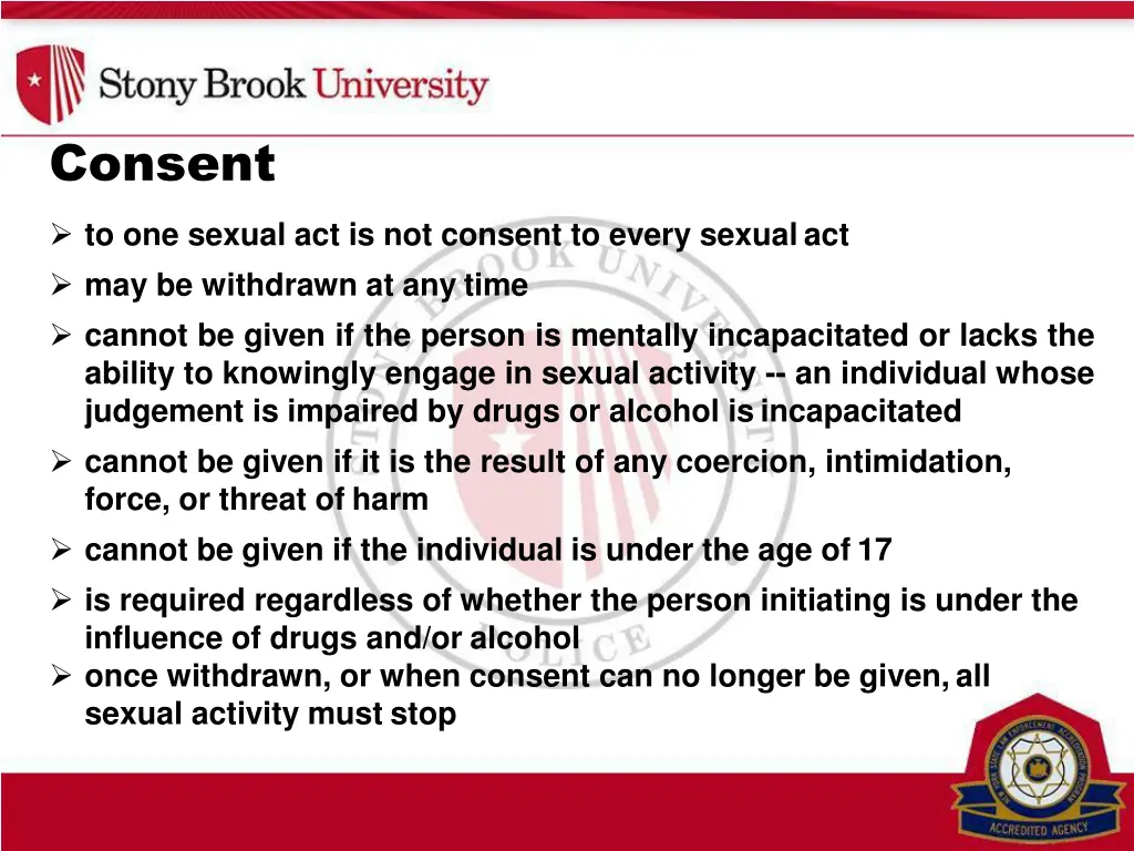 consent