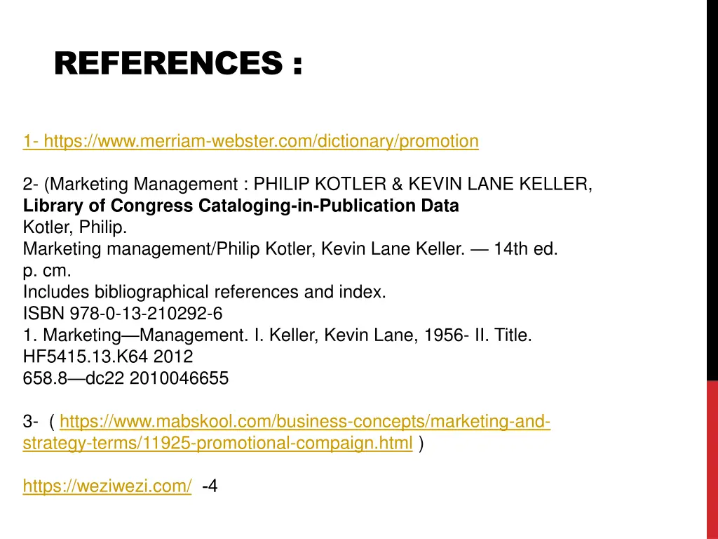 references