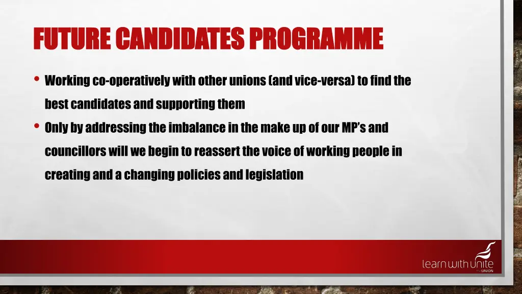 future candidates programme future candidates 1
