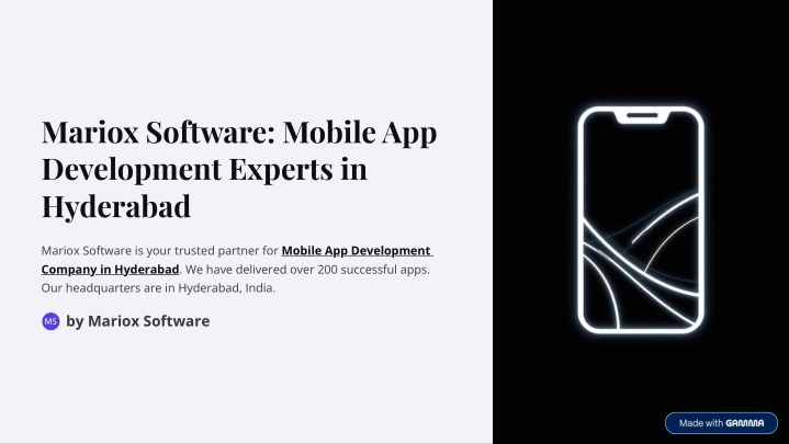 mariox software mobile app development experts