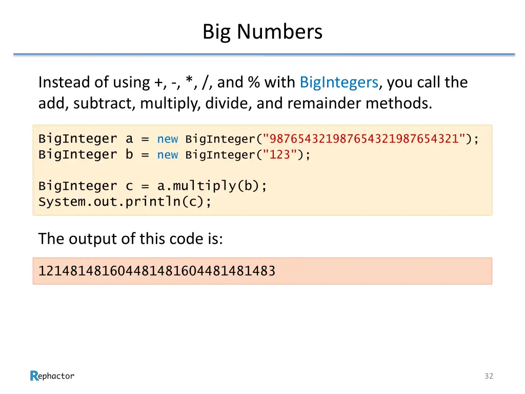 big numbers 2