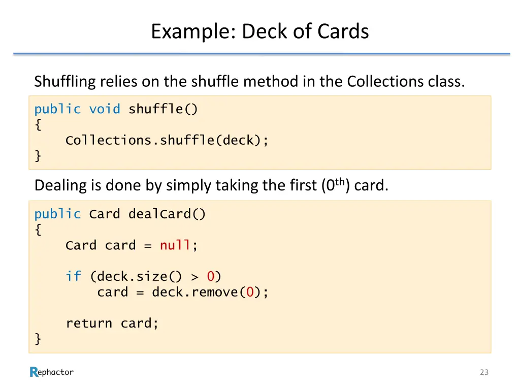 example deck of cards 2