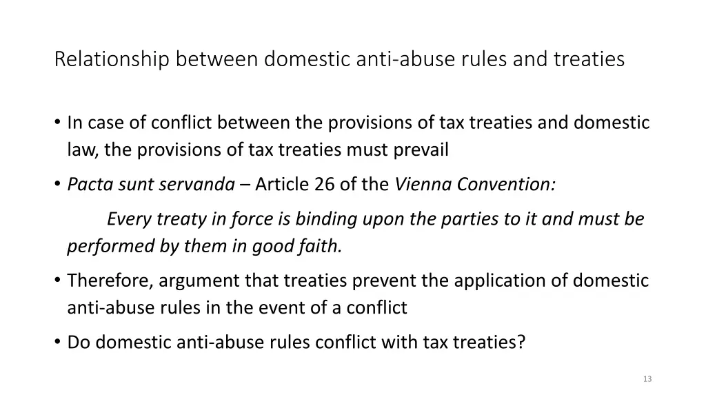 relationship between domestic anti abuse rules