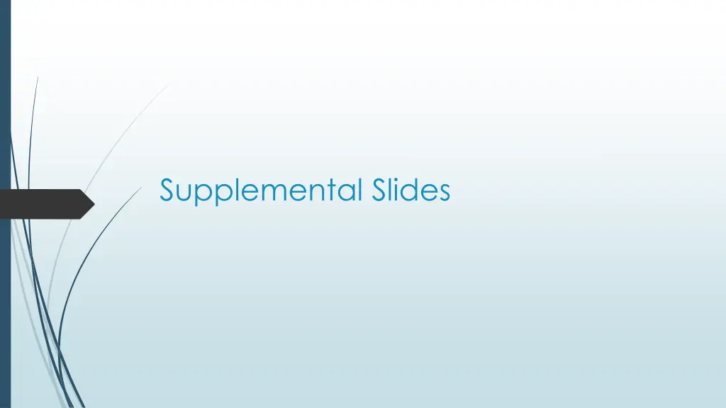 supplemental slides