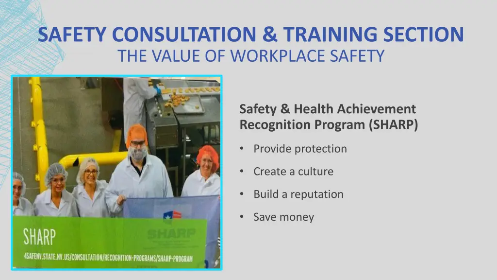 safety consultation training section the value 2