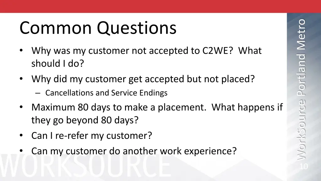 10 worksource portland metro