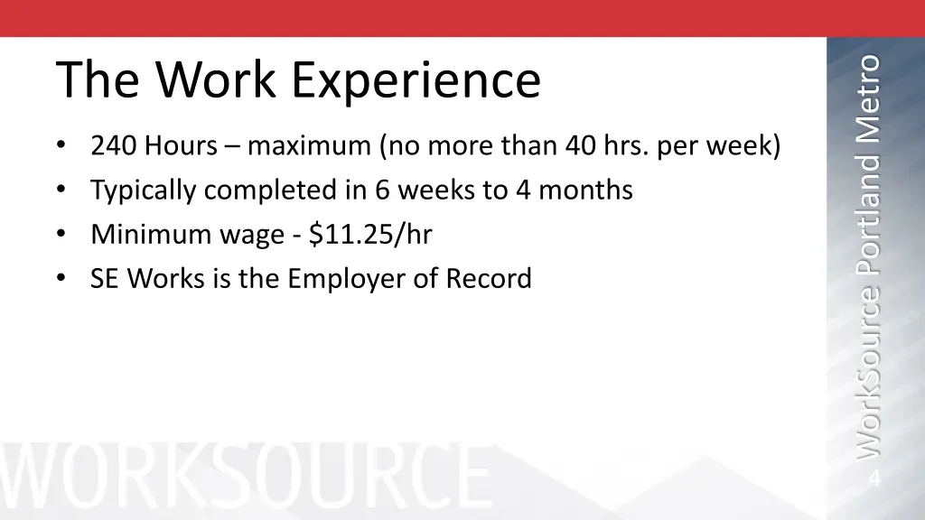 4 worksource portland metro