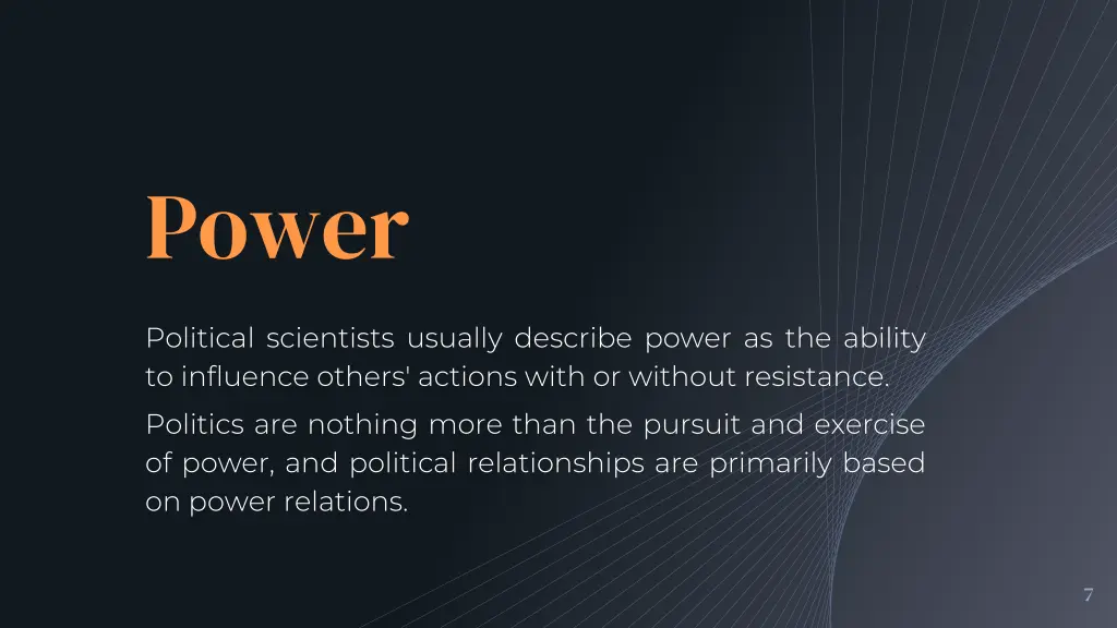power