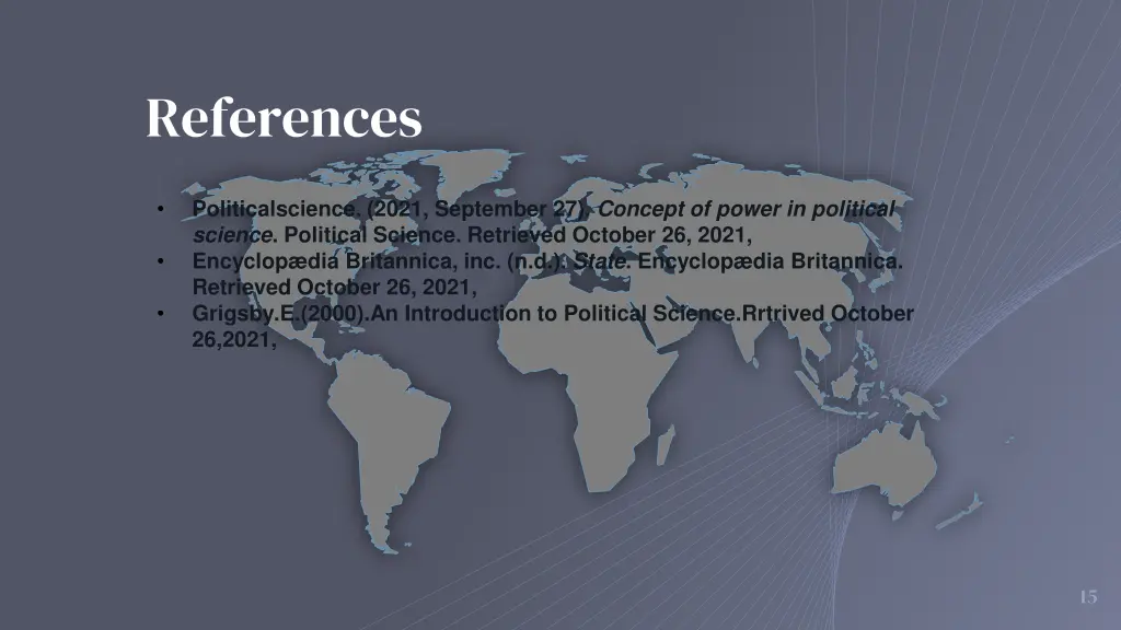 references