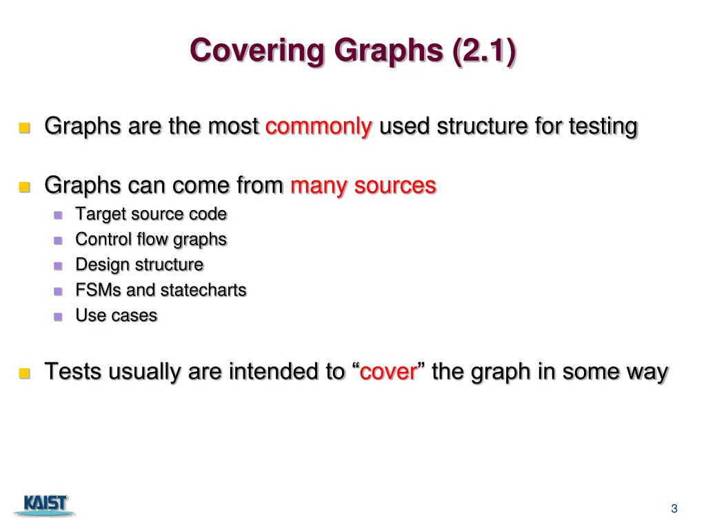 covering graphs 2 1