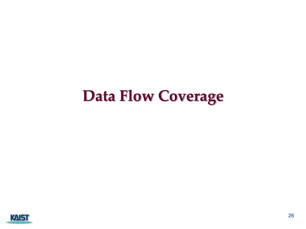 data flow coverage