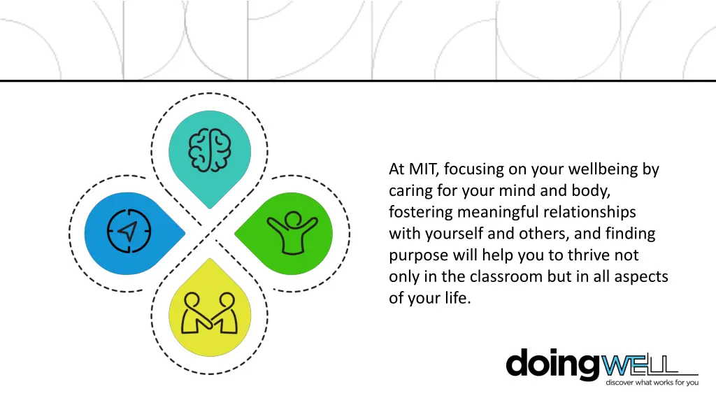 at mit focusing on your wellbeing by caring