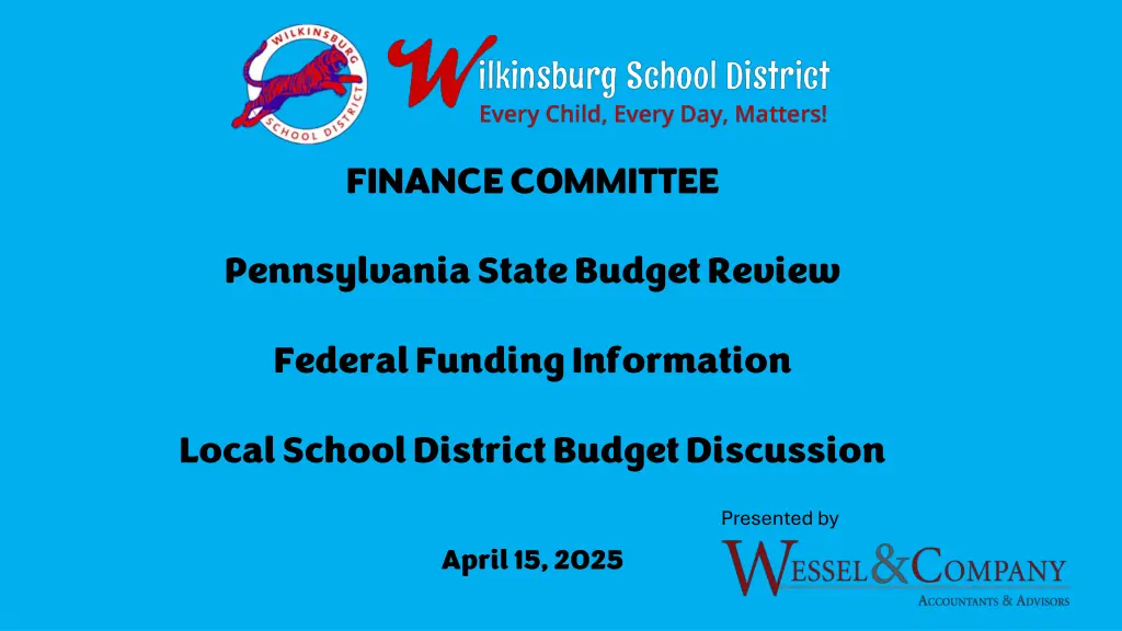 finance committee