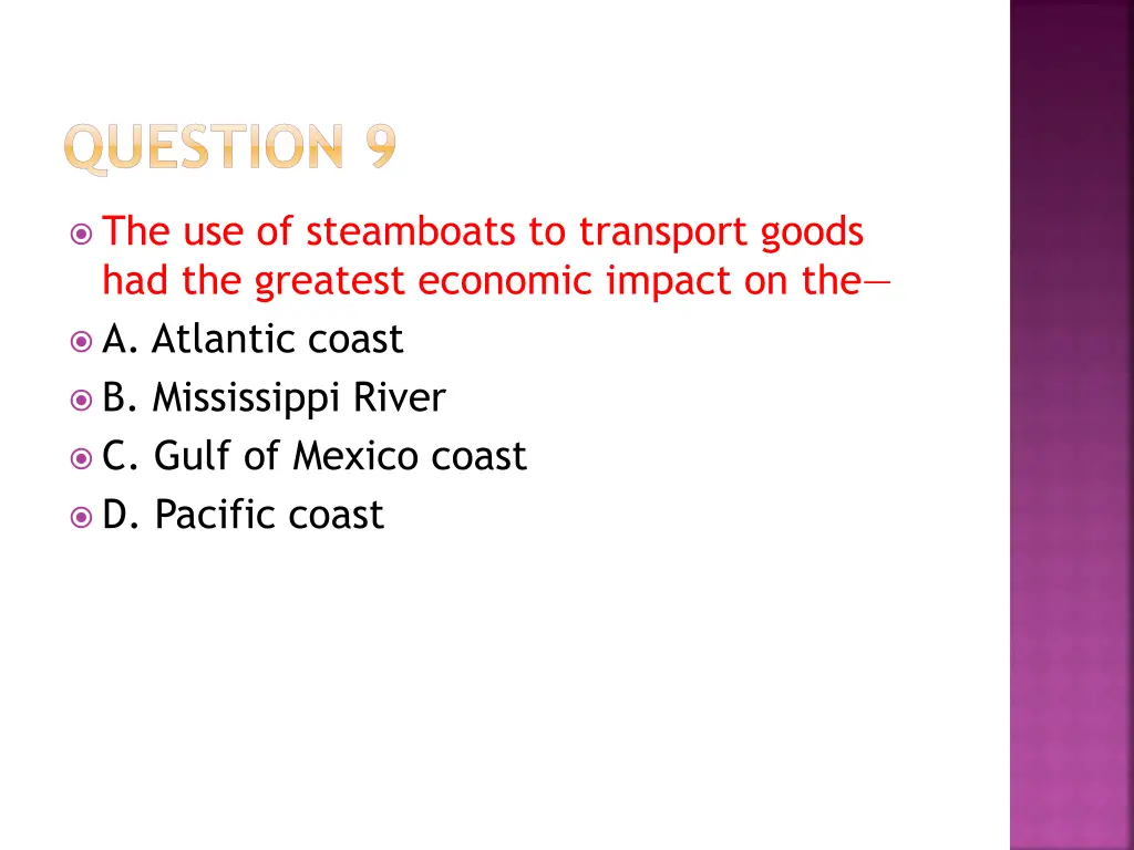 question 9