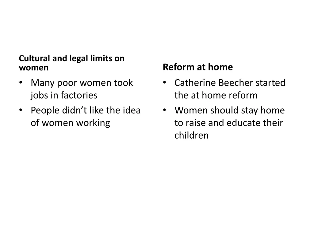 cultural and legal limits on women many poor
