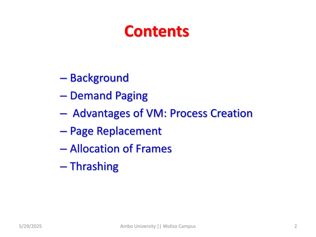 contents