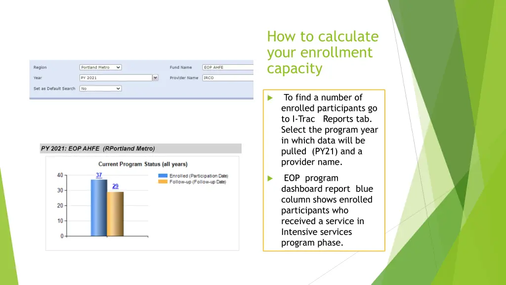 how to calculate your enrollment capacity