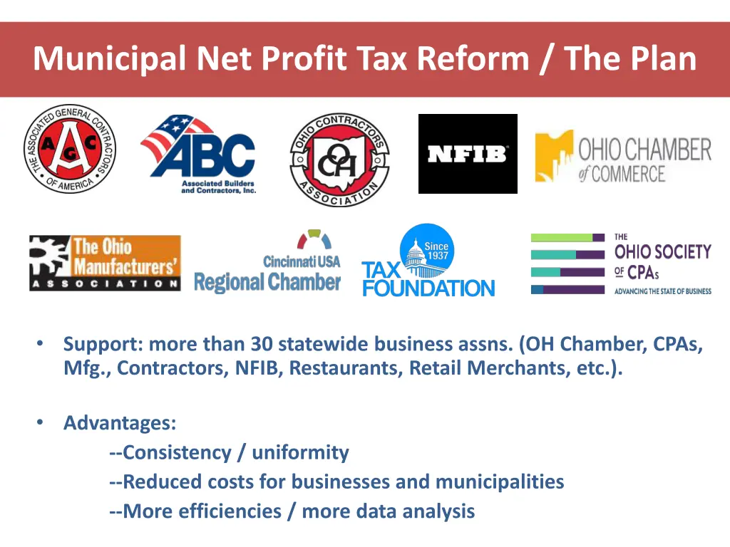 municipal net profit tax reform the plan 1