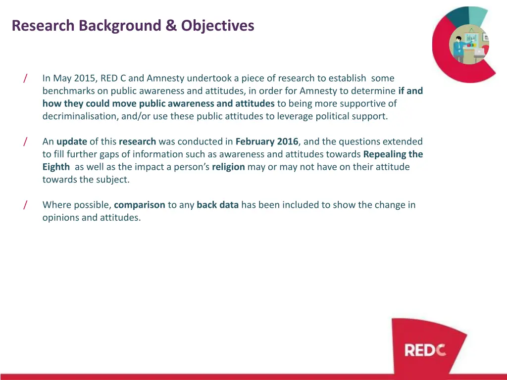 research background objectives