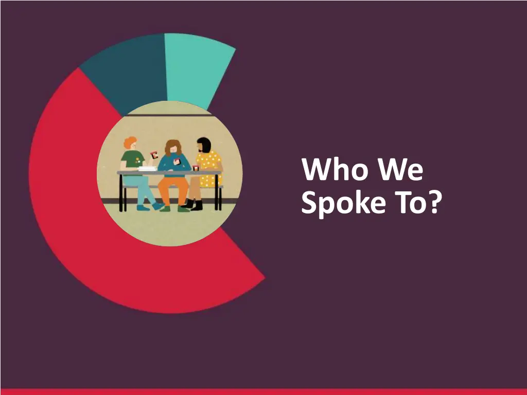 who we spoke to