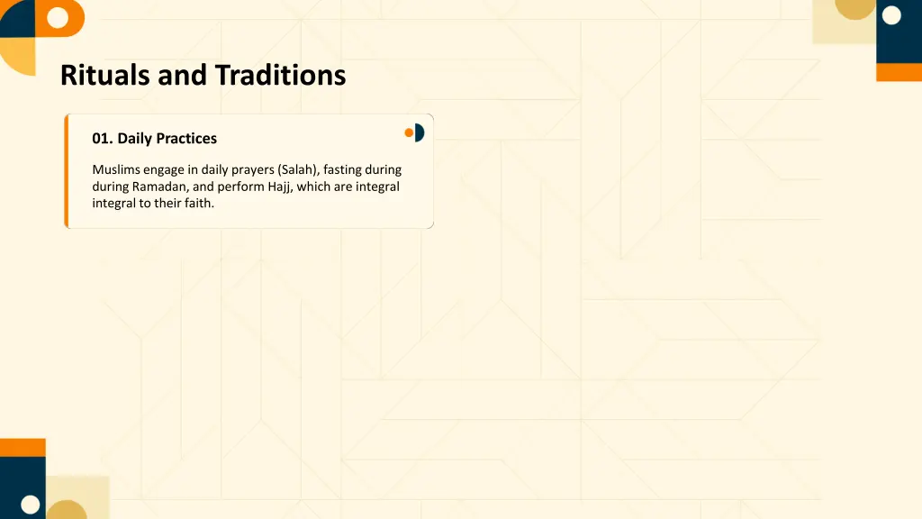 rituals and traditions