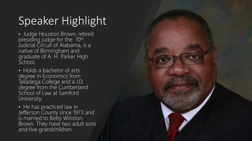 speaker highlight