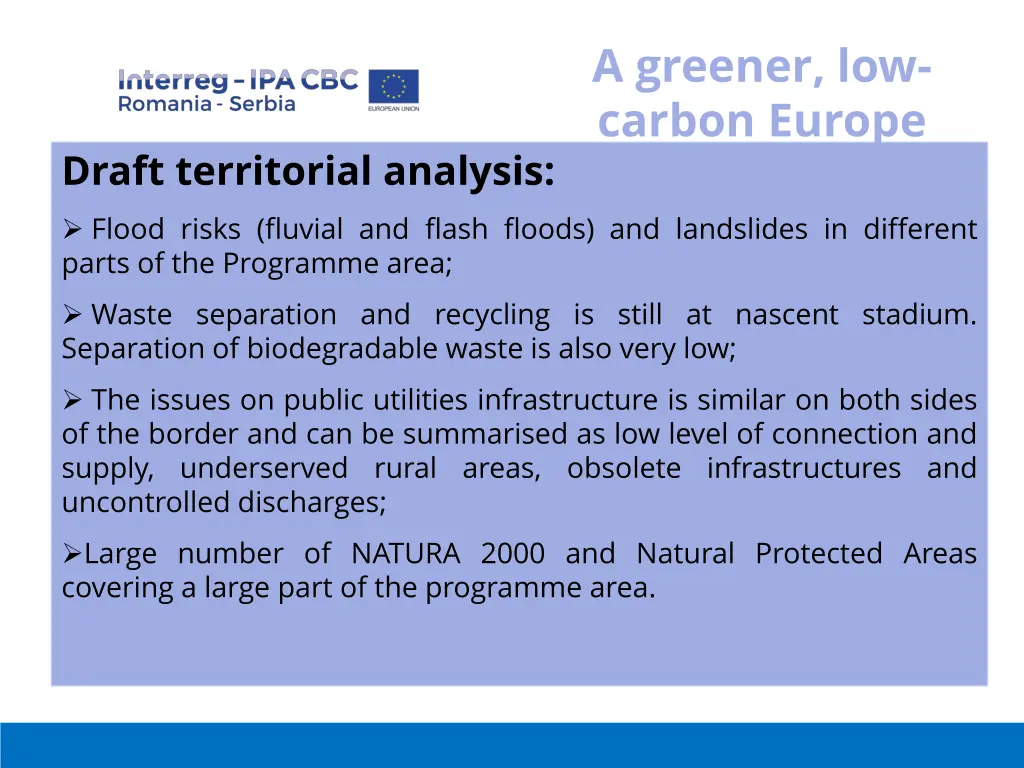 a greener low carbon europe 2