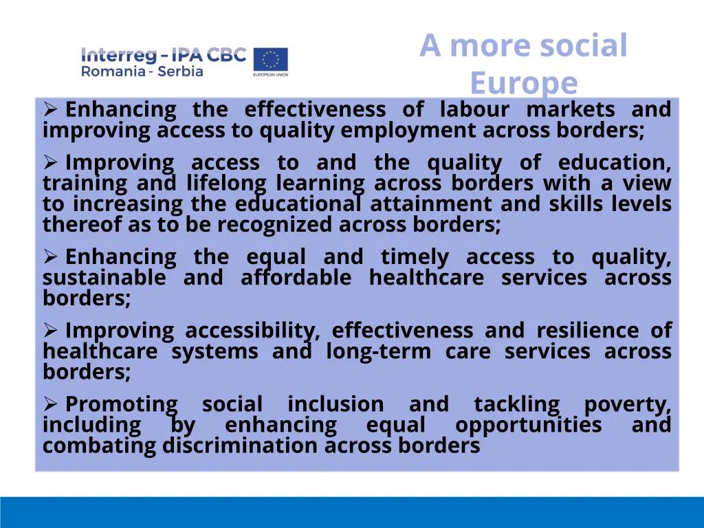 a more social europe 2
