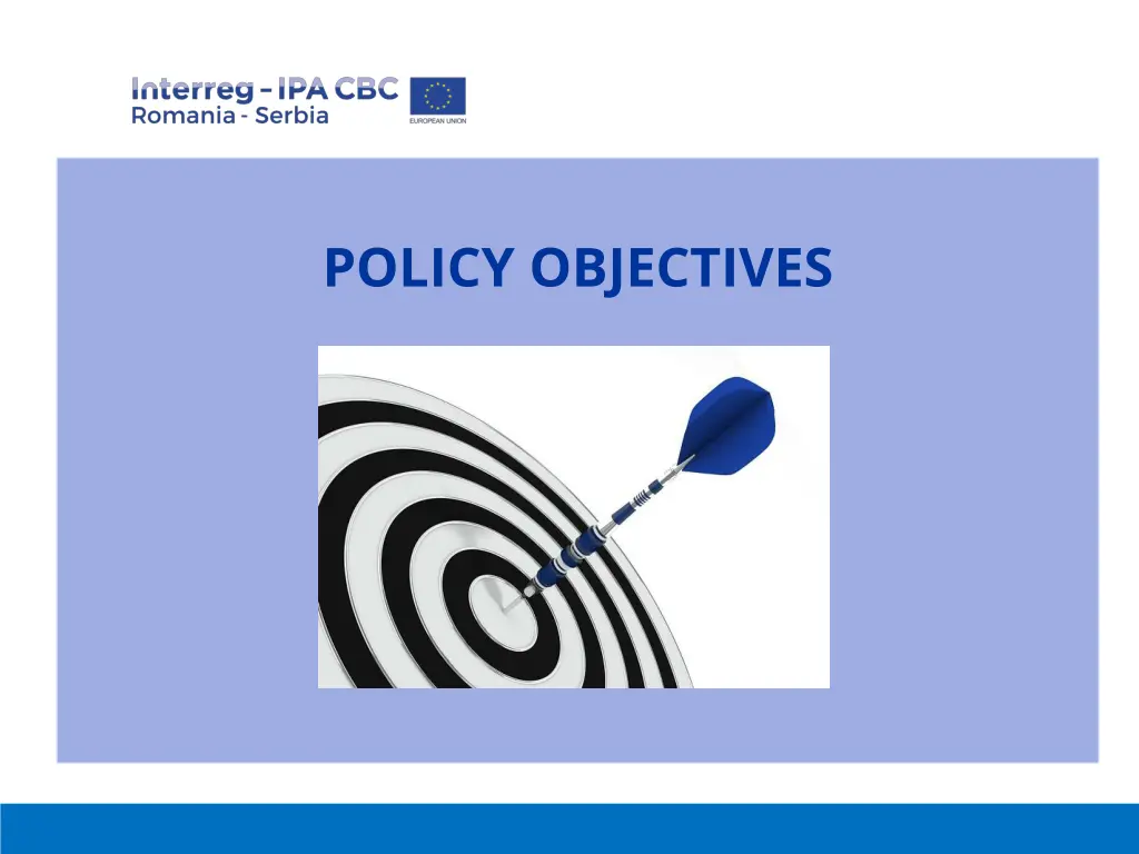 policy objectives