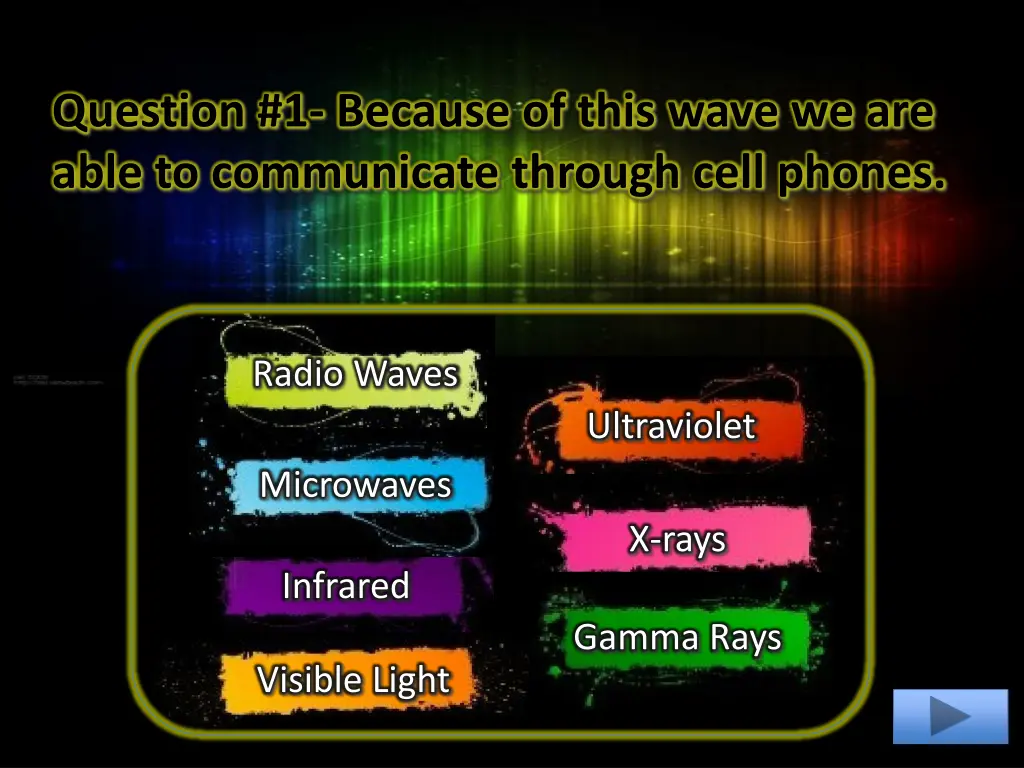 question 1 because of this wave we are able