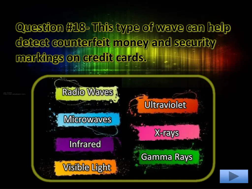 question 18 this type of wave can help detect